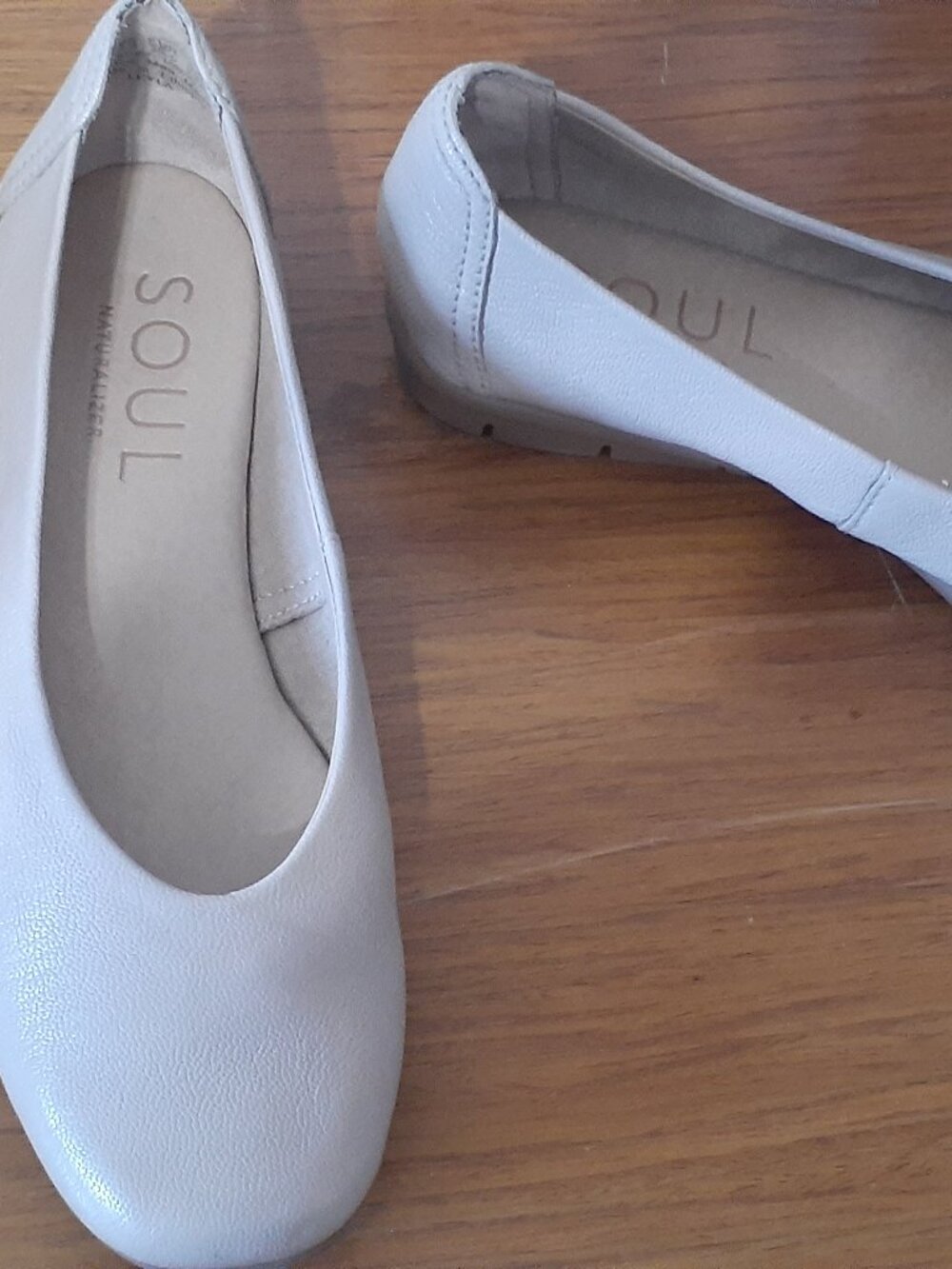 Souliers Soul Naturalizer cuir beige 6.5